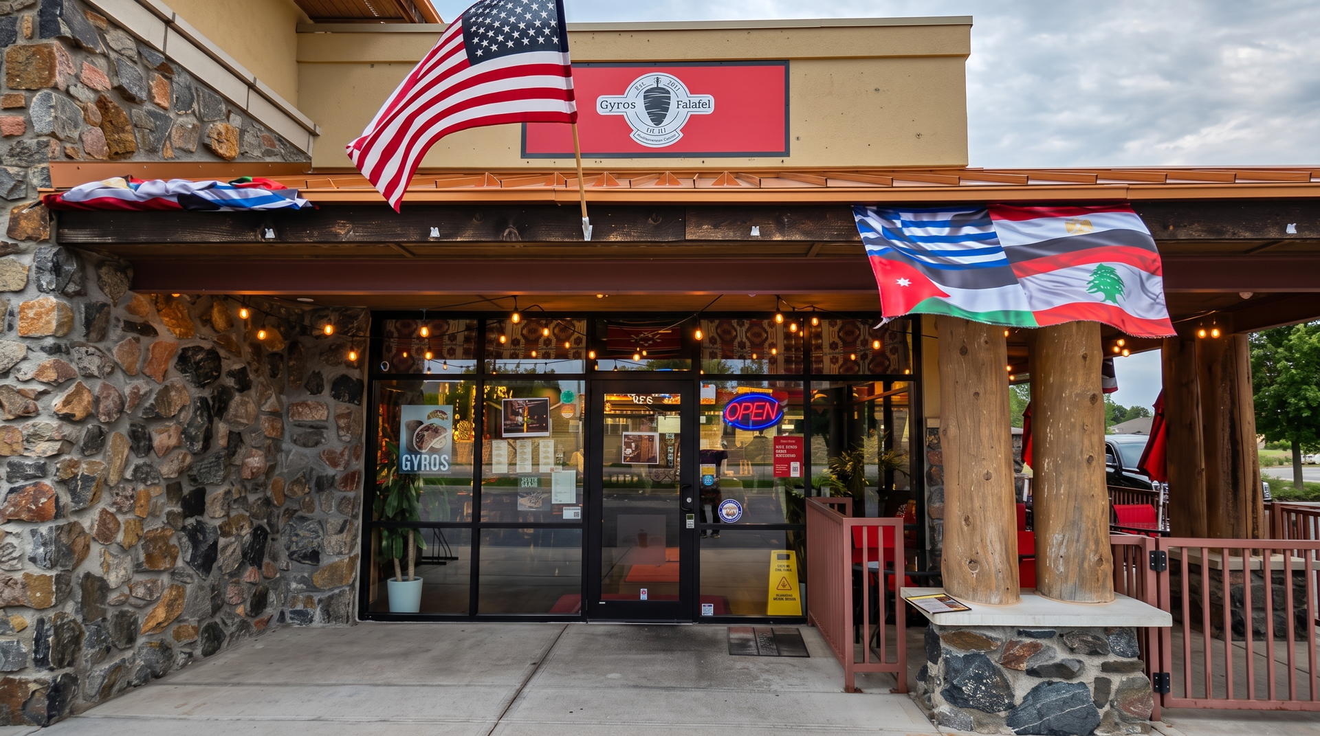 Welcome To Gyros & Falafel Grill