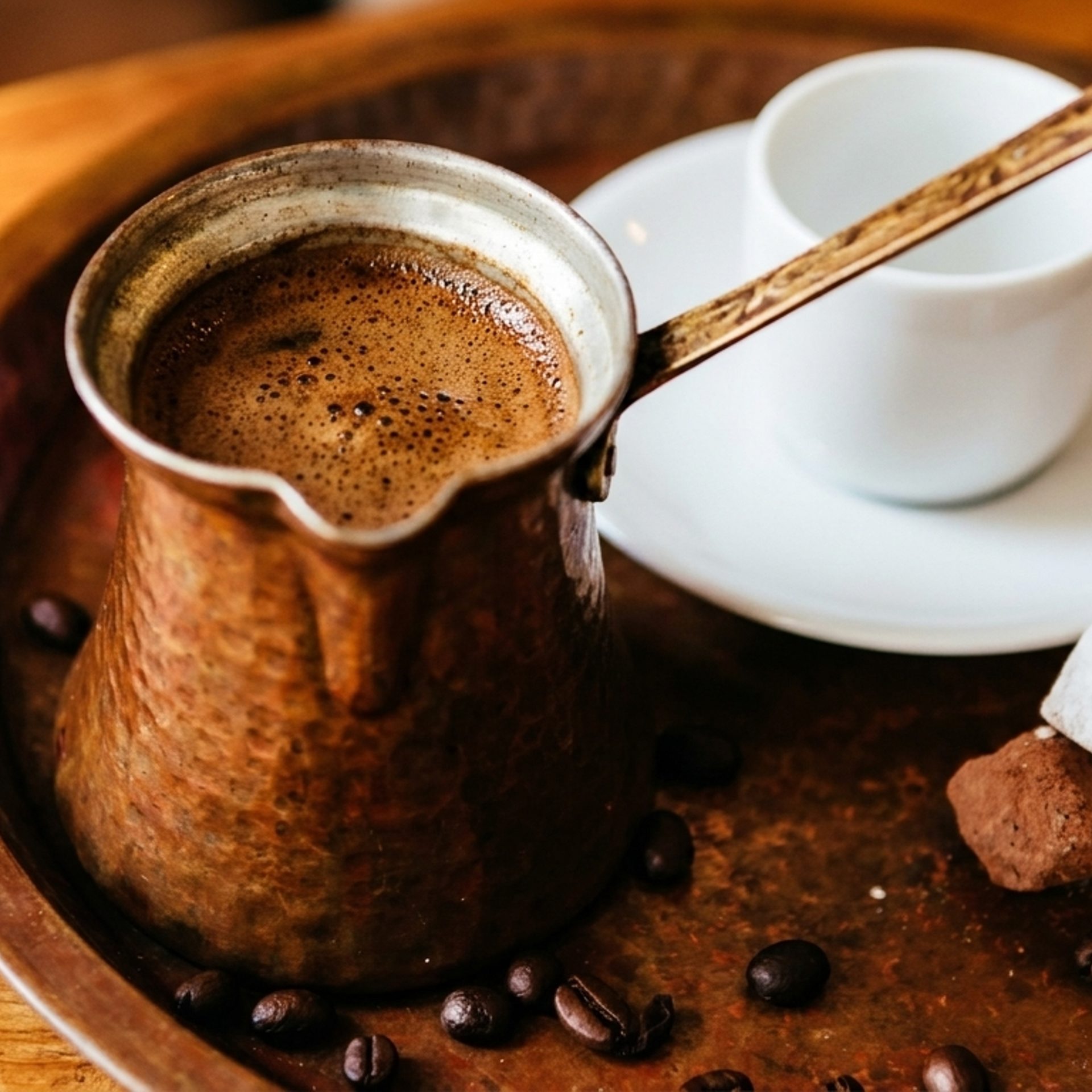 Turkish coffee, done properly