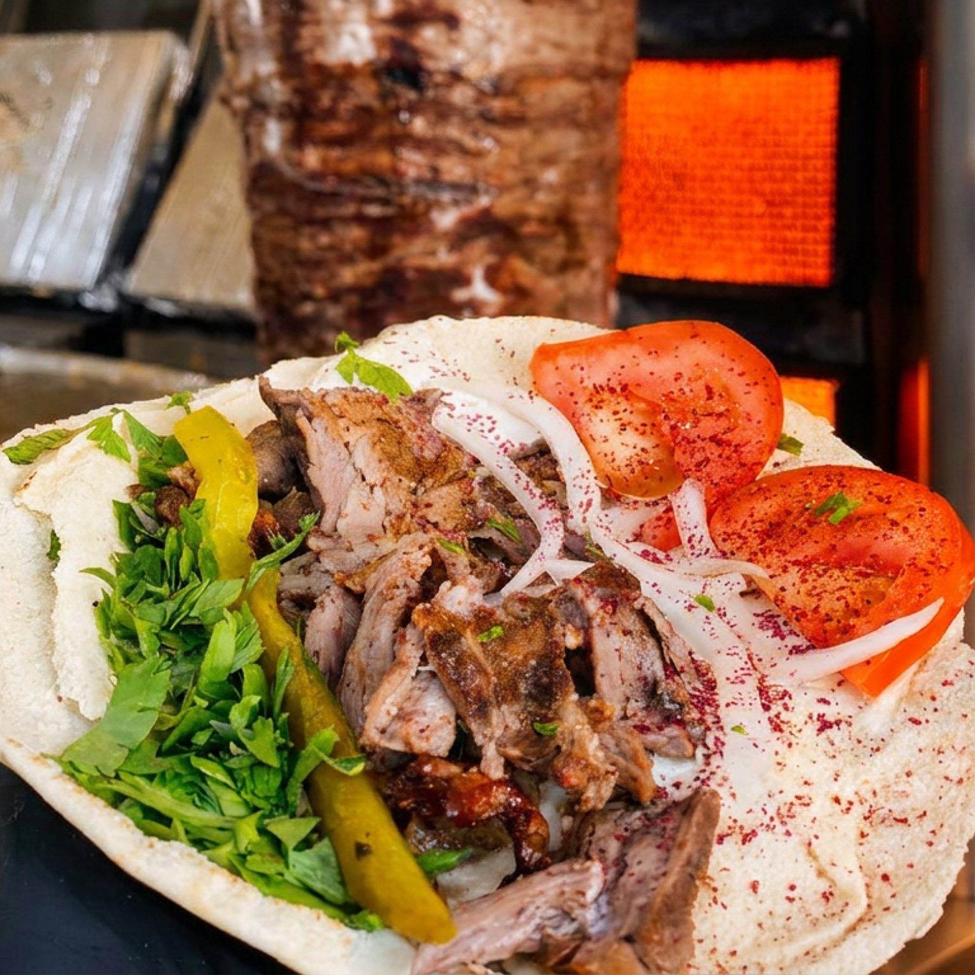 From the grill, made to order