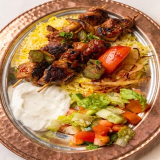 Lamb Kabob Entrée